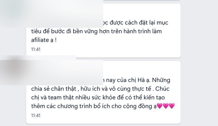 Feedback học viên về phong cách giảng dạy