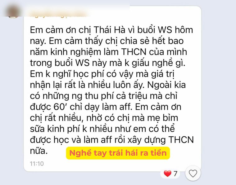 Feedback học viên về phong cách giảng dạy