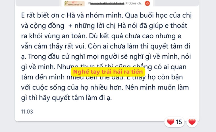 Feedback học viên về phong cách giảng dạy