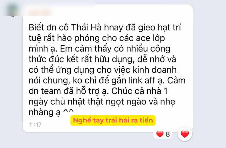 Feedback học viên về phong cách giảng dạy